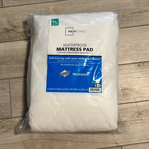 Mainstays Bedding Mainstays Waterproof Mattress Pad Poshmark